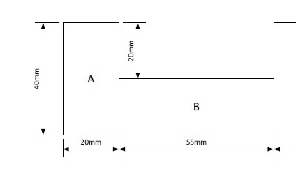 Calculate the area of compound rectilinear shapes by finding missing sides and then multiplying length and breadth together.